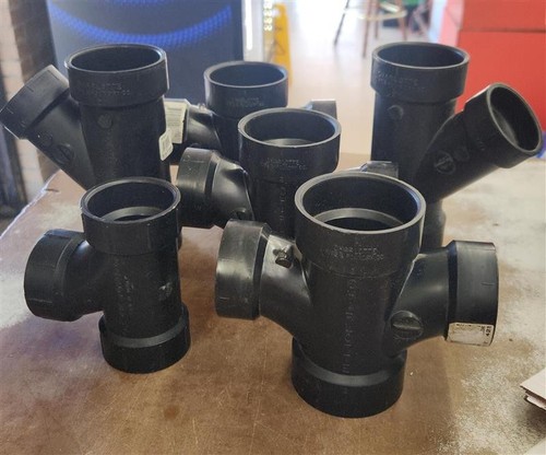 Mixed 6pc lot charlotte pipe - charlotte,
